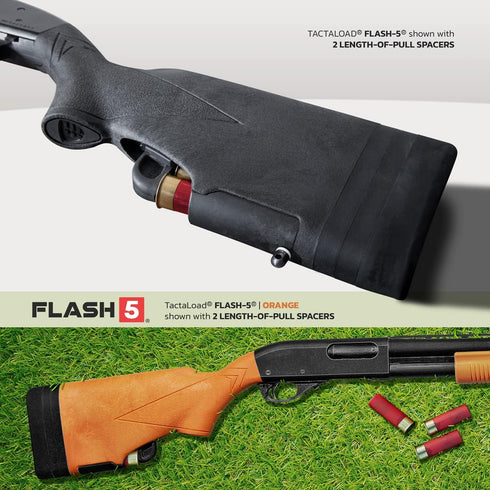 LOP Spacers for FLASH-5 Gunstock - 5 Shell Holder, Hunting Accessories for Bird and Duck Hunting