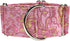 Extra Soft Martingale Dog Collar and Leash Set 2" Wide for Greyhound Saluki Whippet and Similar Breeds (M 11”-14”)