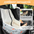 30 lbs, Dog Car Seat for Small Medium Dogs Under Fully Detachable and Washable Cat Booster Car Seats for Front & Black