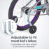 Schwinn Training Wheels for Kids Bikes, Fits 12-20 Inch Wheel Bicycles, Sturdy Steel Brackets, Easy to Adjust, 2 Decal