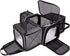 BAGLHER Cat Carrier Bag - Airline Approved Soft Side Pet Travel with 5 Open Doors and 3 Expandable Sides
