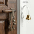 Communication GoldTiger Fixed Metal Dog Doorbell for Potty Training - Heavy Duty Steel Wall Mounted Dog Bell for Door