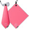 Ghost Golf Magnetic Towel (Greenside) - Ultra-Absorbent Microfiber Towel with Magnet (Hot Pink)
