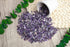 1 lb Amethyst Crystal Chips Bulk Fish Tank Decorations Aquarium Rocks Gravel Vase Filler Stones Crystals for Candle Making Witch Kit Gravel for Plants Quartz Sand Gemstone Terrarium Supplies