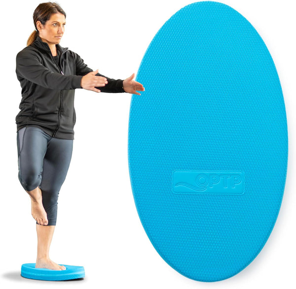 OPTP Stability Trainer - Large Foam Balance Pads for Therapy, Fitness, Pilates, Yoga, Dance
