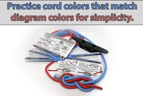 Nautical Knot Tying Kit for Boaters and Sailors