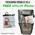 Magnetic Golf Bag Landing Pad – Metal Hub for Easy Grab-and-Go Golf Gear, Includes Free Utility Pouch