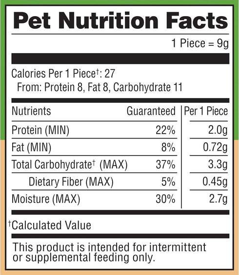 18 Milo's Kitchen Beef Sausage Slices With Rice Dog Treats, Ounce