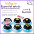 Hunger For Words Talking Pet Essential Words - 6 Piece Set of Pre-Recorded Speech Buttons for Dogs