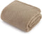 Bedsure Dog Blanket for Medium Dogs, Washable Soft Fluffy Puppy Blanket with Premium 300GSM Coral Fleece, Brown, 30x40IN