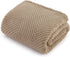 Bedsure Dog Blanket for Medium Dogs, Washable Soft Fluffy Puppy Blanket with Premium 300GSM Coral Fleece, Brown, 30x40IN