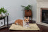 Furhaven ThermaNAP Self-Warming Cat Bed, Cream, Small - Washable & Reflects Body Heat
