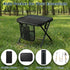 ABUUL 16" 265Lbs, Portable Collapsible Stool - Folding Chair with Storage Pouch, Convertible Satchel for Hands-Free
