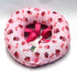 Pink Paw Print Keep Dogs on the Safe Side of the Fence (10-13")