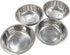 Dog Bowls Cat Bowls, Stainless Steel Bowls 4-Pack