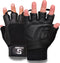 SATHIND Leather Workout Gloves for Men & Women Anti-Slip Weightlifting, Gym, and Cycling