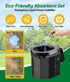 40 PACK Set, 12 Portable Toilet Bags Poo Gel Gallon Camping Toilet Bag with Eco Super Absorbent Power, Emergency Poo