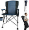 Folding Camping Chair with Cup Holder and Storage Bag, Heavy Duty Support