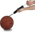 SKOLOO 10" Portable Hand Air Ball Pump Inflator Kit with Needle, Nozzle, Extension Hose for Sports Balls and Inflatables