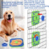 4 Pack) Interactive Licking Mat for Dog Crate, Small Medium Size Slow Feeder Pad, Boredom & Anxiety Relief, Peanut