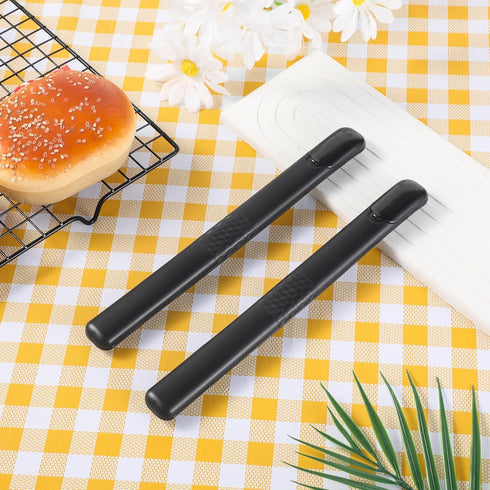 FdcLixuvol 2 (9.4" 1") PCS Chopsticks Storage Case, Plastic Utensil Holder with Side Opening Lightweight Chopstick