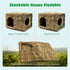 MODEMODE Chinchilla Natural Seagrass Mat Bed Hideaway Toy, Hand Woven for Rabbit Guinea Pig Ferret