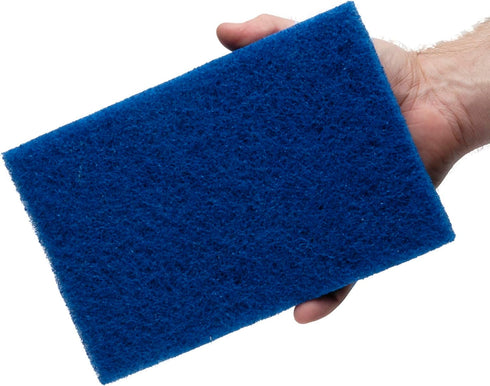 Penn-Plax WZP3 Wizard Scrubber Pad, 6” x 9”, for Glass Tanks, Non-Scratch, Removes Accumulated Grime