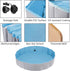 Yaheetech Foldable Dog Bath Pool, Collapsible PVC Outdoor Bathing Tub for Large and Small Dogs (Gray)