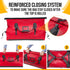LEGEND Heavy Duty Waterproof Travel Bag, 40L Duffel Bag for Camping, Gym, Outdoor Trips, Watertight PVC