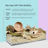 Niteangel Aspen Shaving Hamster Beddings - 65L for Syrian Dwarf Hamster, Gerbil, Mice, and Other Small Pets