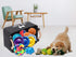Morezi Felt Pet Toy Box and Dog Storage Basket Organizer - Dark Grey