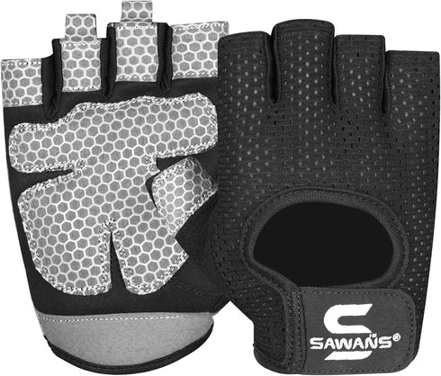 SAWANS Workout Gloves for Men and Women Weight Lifting Gloves Gym Fitness