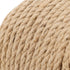 Sisal Rope for Cat Scratching Post Tree Tower Replacement for Repairing Recovering or DIY Scratcher (Natur, 4mm 50ft)
