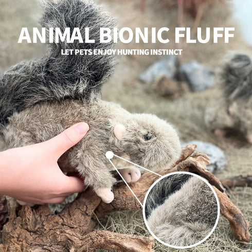 Classic Squirrel Pet Toy for Small Dogs