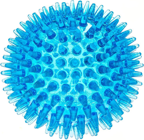 Spiky Ball and Bone Set for Small Dogs, Puppy Teething Toys for Interactive Chew and Dental Care