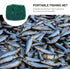 14-Part 2.1m MAGICLULU Portable Fishing Trap Net Fish Cage Shrimp Lobster Minnow Bait Trap for Freshwater Fishing