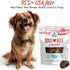 Farmland 3 13.5 Traditions Dogs Love Beef Jerky Dog Treats with Only Ingredients and No Fillers, Ounce Bag