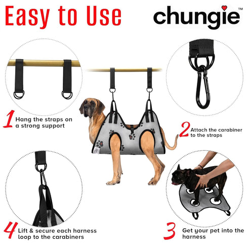 Hammock Trimming Hammock 16.14-27.14/Max W:120lb) Dog Grooming for DogsPet Restraint for Nail with Pet Nail ClipperDog