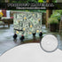 Xumfabuy 80 Rolling Cooler Cart Cover Dollar Print Ice Chest Cover Fits Most Outdoor Utility Cart and QT Drink Cooler