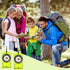 Geiserailie 20 Pcs Acrylic Orienteering Compass Navigation Backpacking Map Reading Compass for Outdoor Exploring, Green