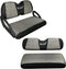 Golf Cart Seat Covers Front and Rear Set Fit for Club Car