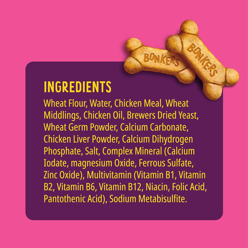 100g (1 8 Bonkers Surprise Chicken Flavored Biscuit Crunchy Dog Treats with Toy Surprise, Egg Case with Blind Box Dog