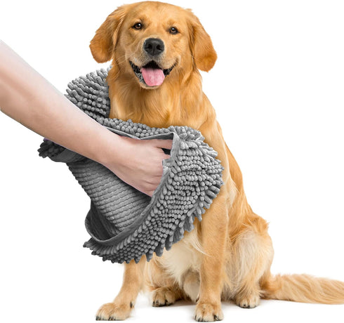 Muddy Mat Original Doggy Dryer, Highly Absorbent Microfiber Washable Dog Shammy Quick Drying Towel