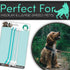 H&H Pets Dual Headed Dog Toothbrushes for Small & Large Dogs, Pack of 4 or 8 Counts