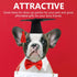 LUOZZY 4 PCS Pet Graduation Caps with Bow Tie, Small Dog Graduation Caps with Red/Gold Tassel, Costume Accessory