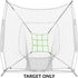 Rukket Baseball/Softball Adjustable Pitching Target, Practice Throwing Target Frame and Net