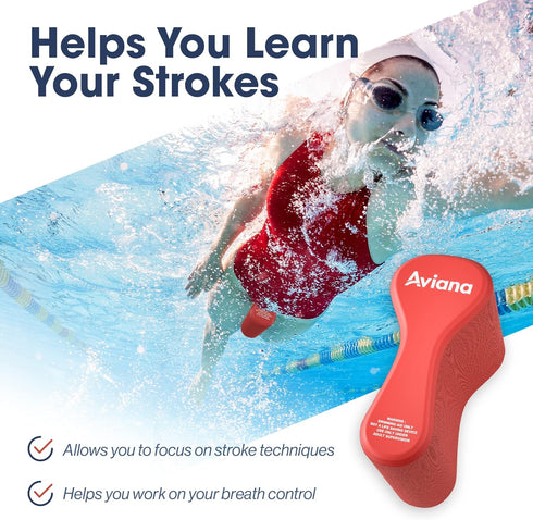 Pull Buoy Swim Training Leg Float for Adults & Youth, EVA & BPA Free for Swimming Pool Strokes