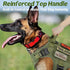rabbitgoo Tactical Dog Harness for Large Dogs, Heavy Duty No-Pull Vest with Handle, Adjustable Military Harness for