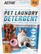 Pet Laundry Detergent Odor Remover - ACTIVE Enzyme Based Powder Detergent for