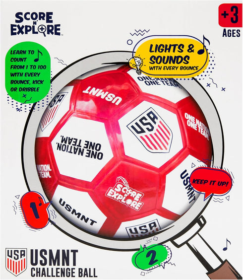 Score N' Explore Interactive Sound Ball, Light Up, Sound, and Counting Ball for Skills Training